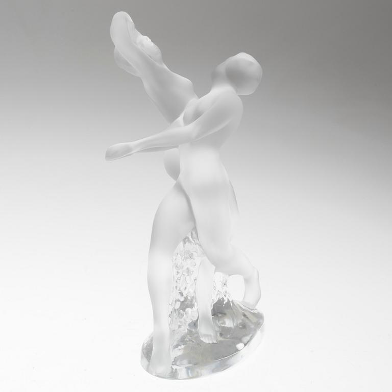 FIGURIN, glas, Lalique, Frankrike.