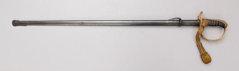 SABEL, m/1893 för officer vid kavalleriet.