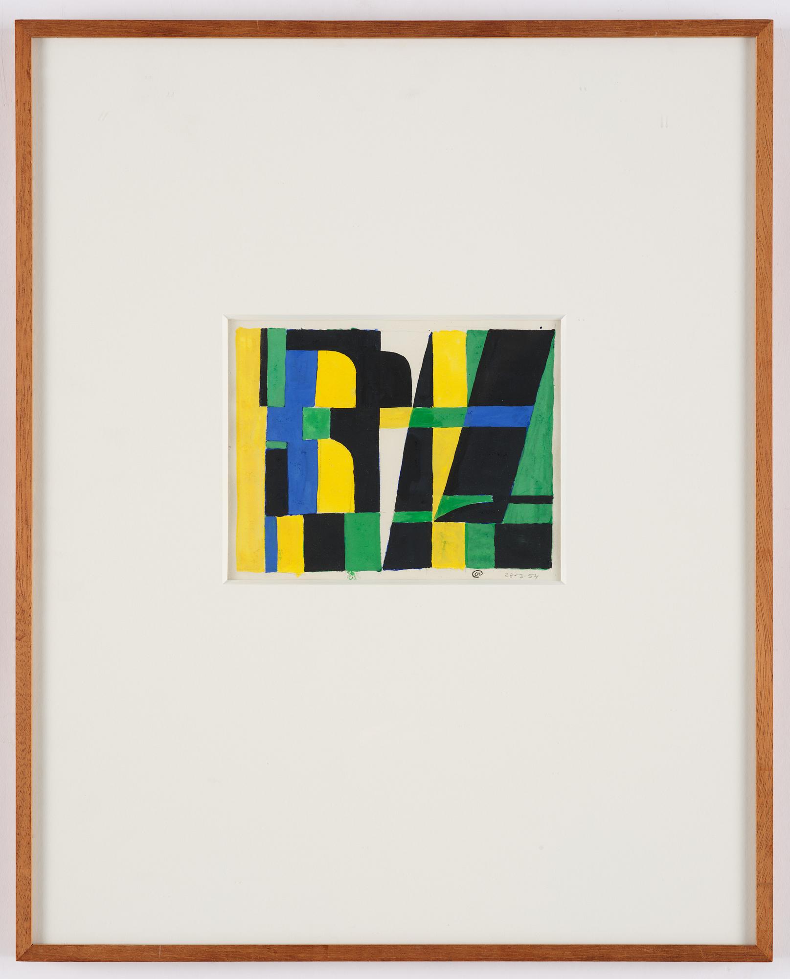 Lennart Rodhe, "Kontraster".