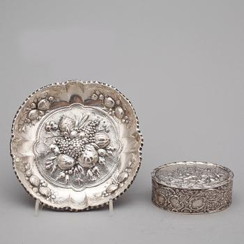 DOSA SAMT FAT, silver, Tyskland, 1800/1900-tal.