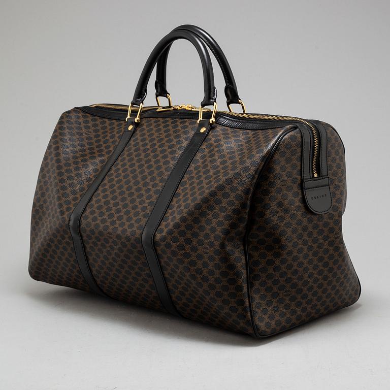 CÉLINE, "Macadam Duffel 50", weekenväska.