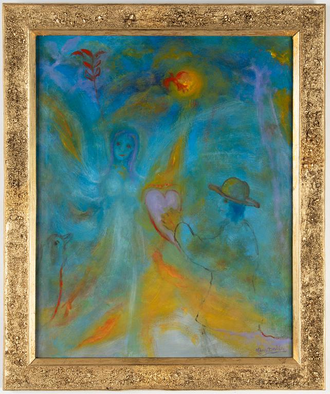 Hans Belin, oil on canvas, signed.