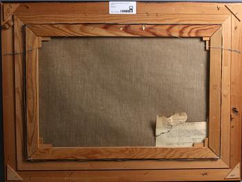 GÖSTA HILDING, olja på duk, sign.