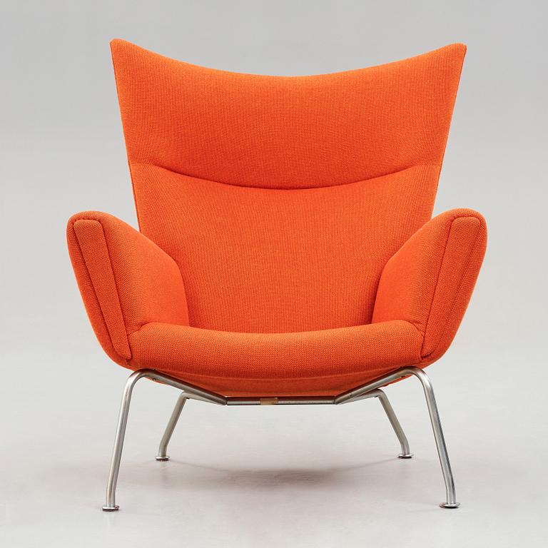 HANS J WEGNER, a "Wing Chair" for AP-stolen, Denmark, 1960's.