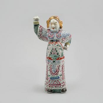 FIGURIN, porslin, Kina, 1800/1900-tal.