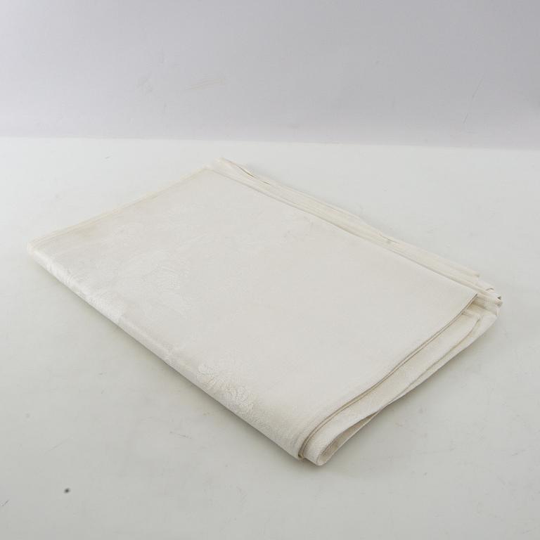 Tablecloths 4 pcs early/mid 20th century damask.