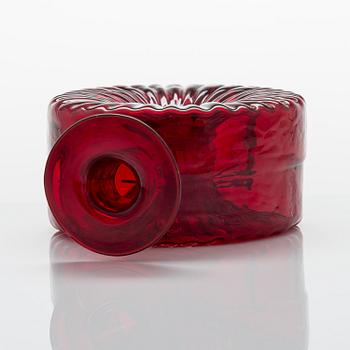 HELENA TYNELL, A 'Sun-Bottle' glass vase, Riihimäen Lasi, Finland. Designed in 1964.