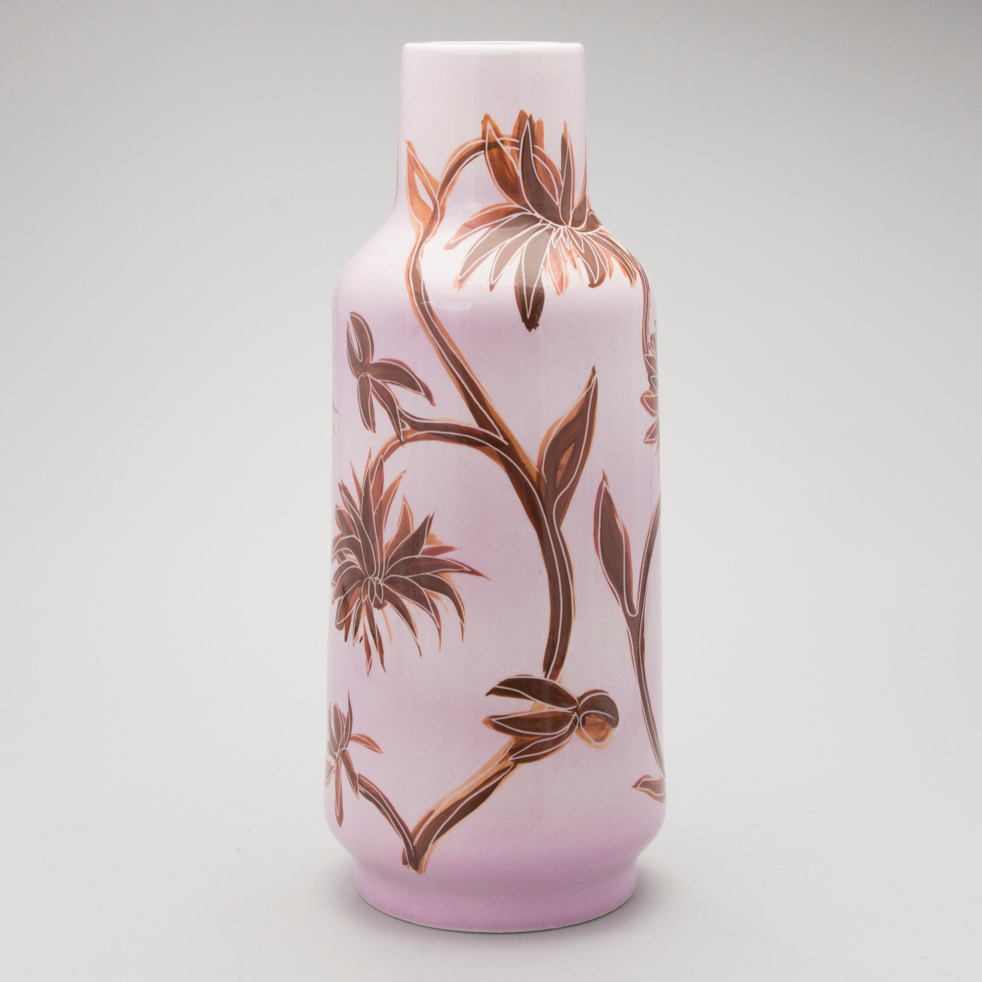 HEINI RIITAHUHTA, maljakko, posliinia, signeerattu Heini Riitahuhta 2005.