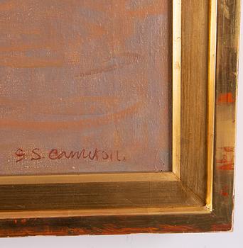 Gordon Stewart Cameron, oil on canvas, signed.
