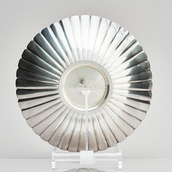 Georg Jensen, a sterling silver bowl, design no 856A, design Sigvard Bernadotte, Copenhagen 1945-77.