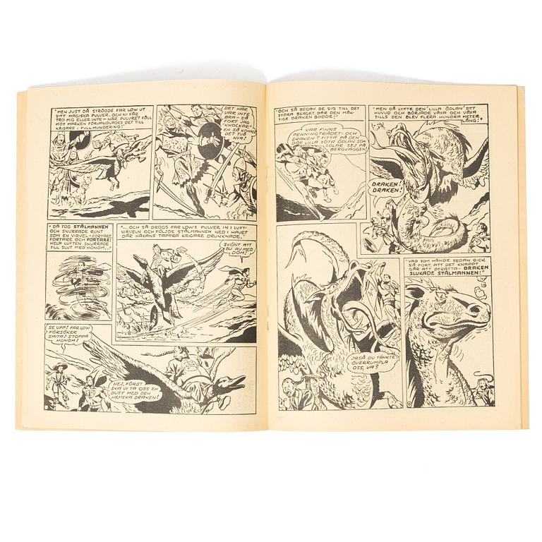 Comic book, “Stålmannen” No. 2, 1949.
