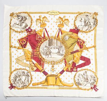 HERMÈS, scarf, "Napoleon".