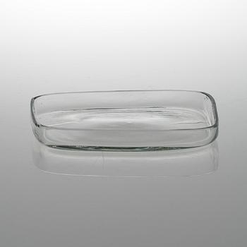 ALVAR AALTO, A DISH. One from a stackable four-part set. Sign. Alvar Aalto, Iittala -56.