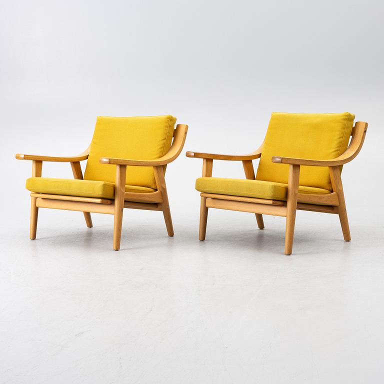 Hans J. Wegner, Hans Wegner, fåtöljer, ett par, modell GE 530, Getama, Gested, Danmark, 1900-talets andra hälft.