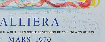 CONSTANTIN ANDRÉEVICH TERECHKOVITCH, 2 st, färglitografiskt tryck, Mourlot, signerade.