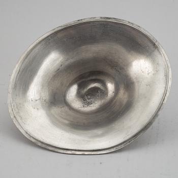 A late Gustavian pewter tureen by C G Malmborg.