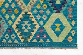 Rug, kilim, Afghanistan, approx. 247 x 173 cm.