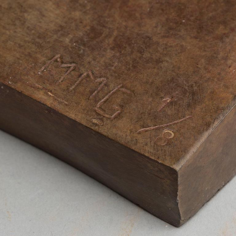 MARIE-MADELEINE GAUTIER, sculpture, bronze, signed and numbered.