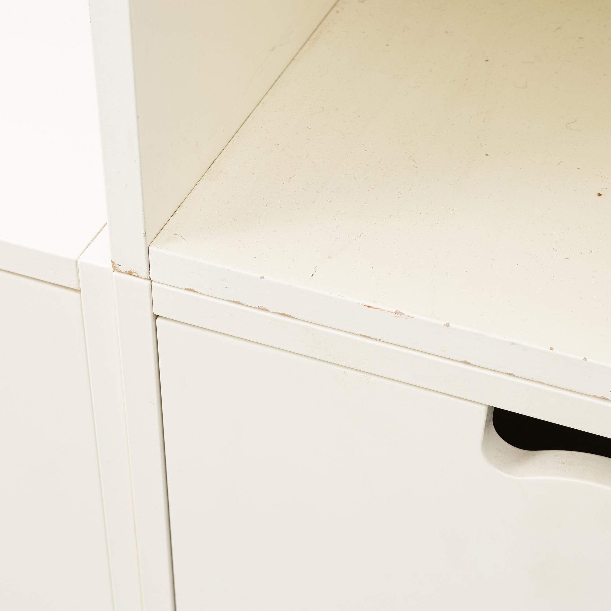 Jonas Bohlin & Thomas Sandell, Bookcase and 2 cabinets, "Snow", Asplund.