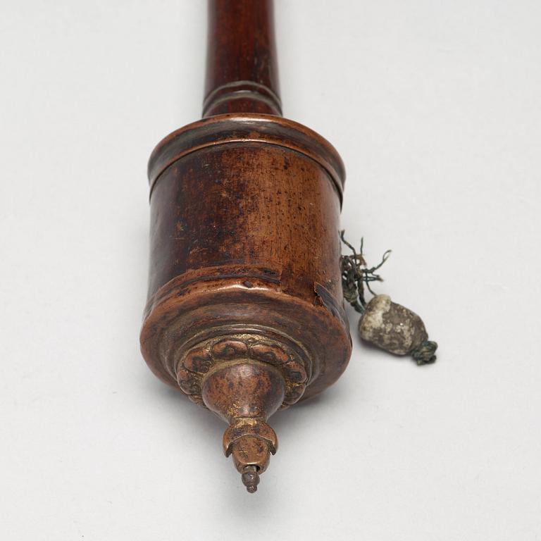 A set of three Tibetan prayer rolls, 19th Century.