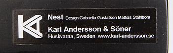 Gabriella Gustafson & Mattias Ståhlbom klädhängare "Nest" Karl Andersson & söner 2000-tal.