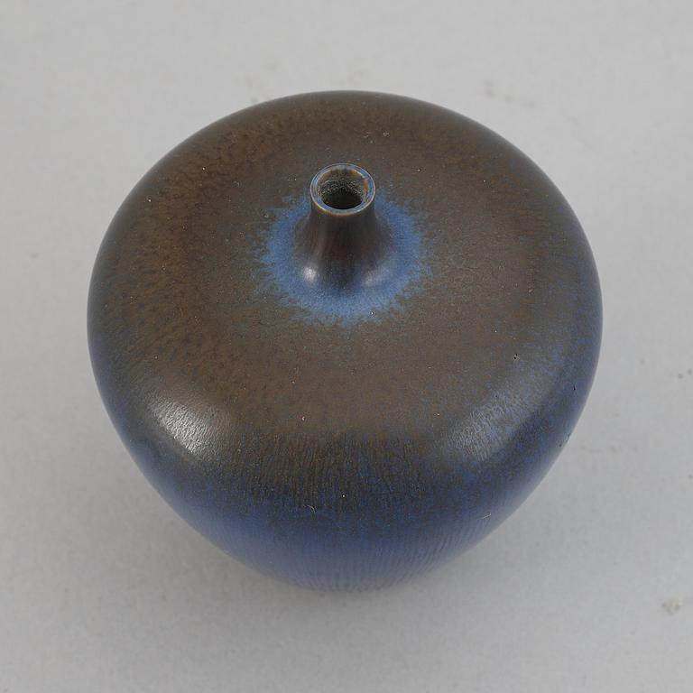 Berndt Friberg, a signed stoneware vase. Gustavsberg 1961.