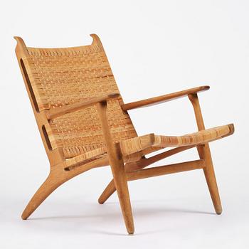 Hans J. Wegner, fåtölj, "CH27", Carl Hansen & Son, Danmark, 1950-tal.