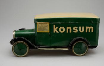KAKBURK, plåt, Konsum, 1930-tal.