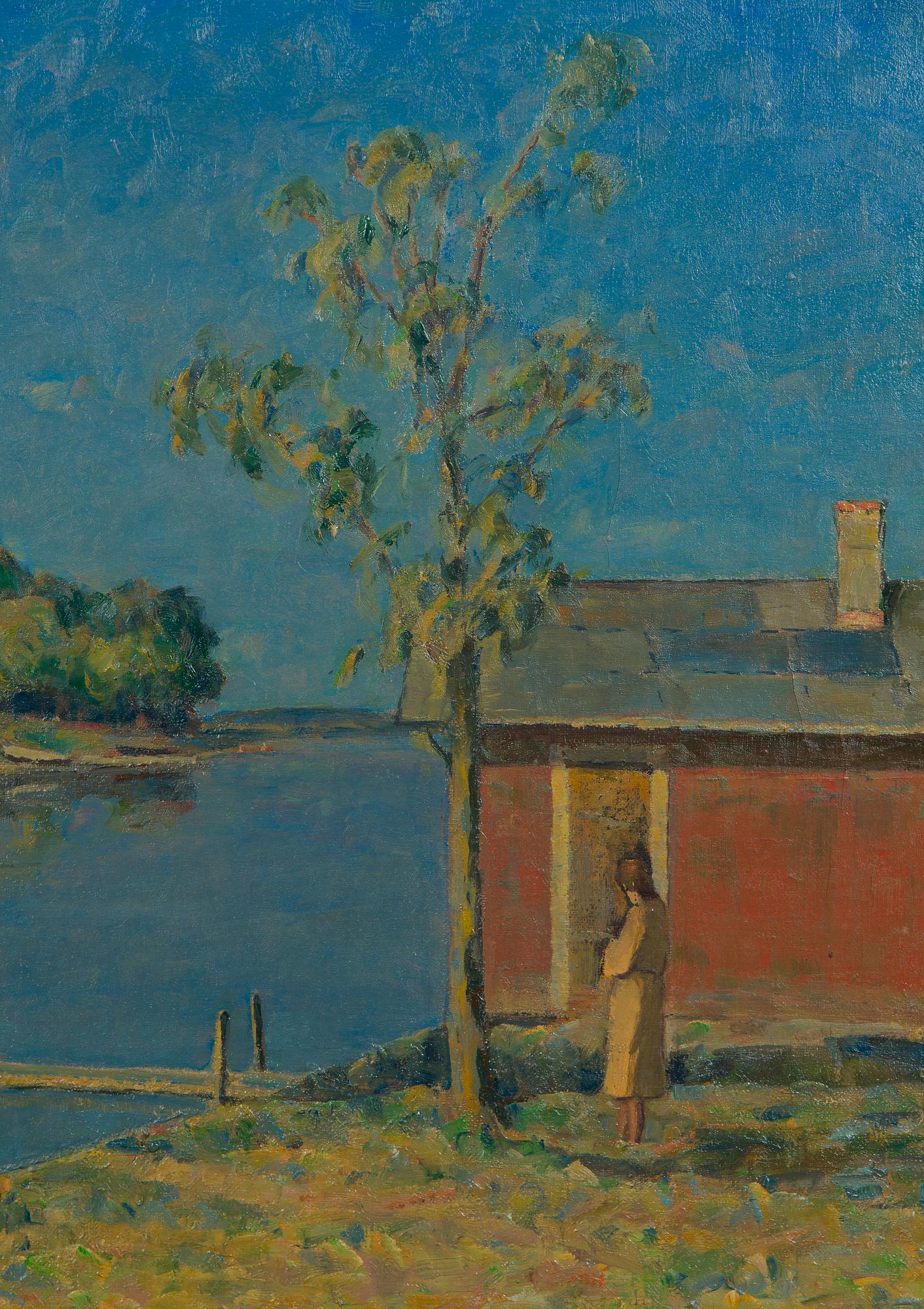 Väinö Kamppuri, Rannalla.