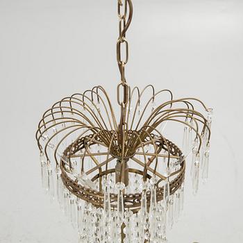 Chandelier, Gustavian style, 20th century.