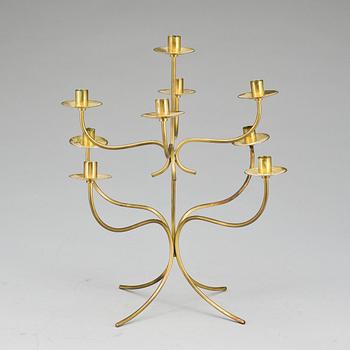 LJUSSTAKE, mässing, märkt Made in Sweden.