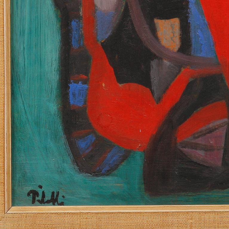 LENNART PILOTTI (SVERIGE), olja på pannå, sign.