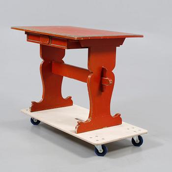 SOFFA, STOLAR, 2 st, samt BORD, tidigt 1900-tal.