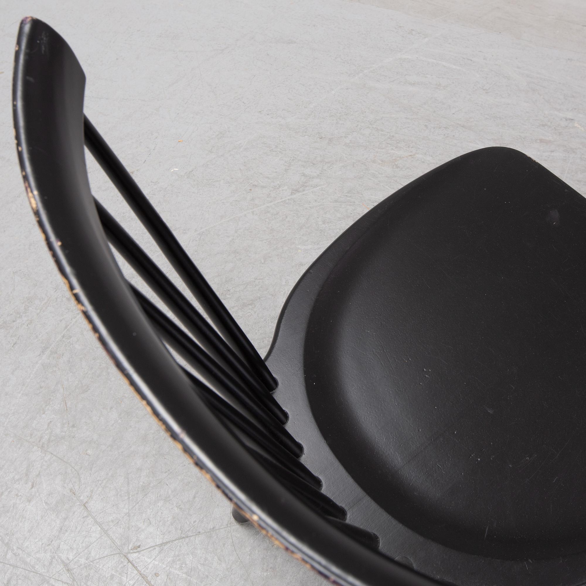 CARL MALMSTEN, six 'Lilla Åland' chairs, Stolab 2014.