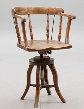 KONTORSSTOL, 1900-talets början.