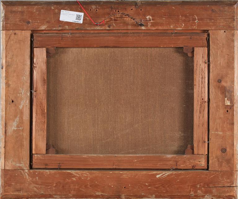 OKÄND KONSTNÄR, olja på duk, 1800-tal.