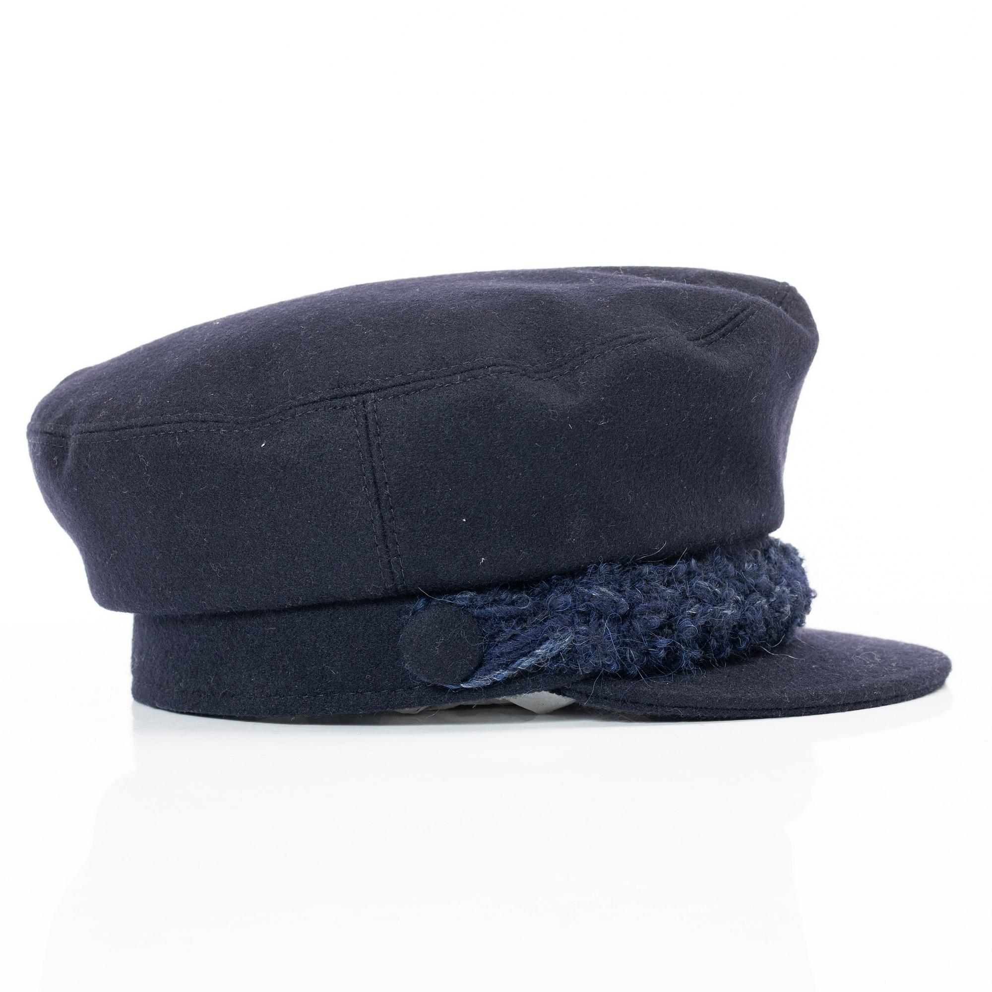 Chanel, vega cap/ship captain's cap, size M.