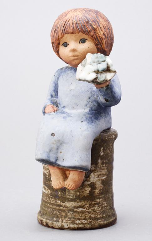 FIGURIN, stengods, Lisa Larson, Gustavsberg.