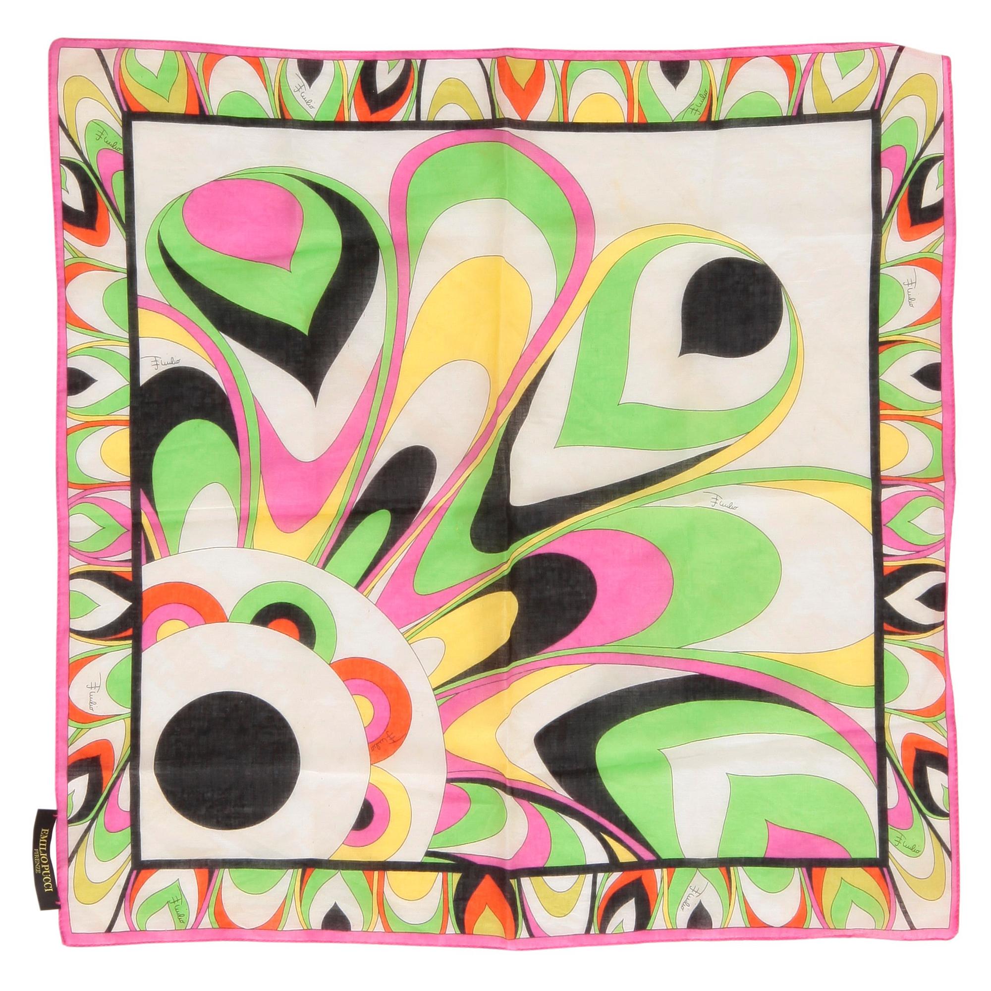 EMILIO PUCCI, scarf.