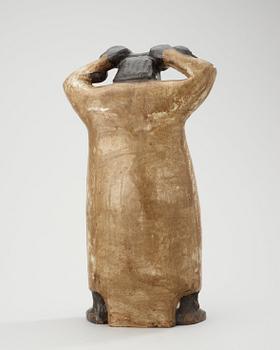 An Åke Holm stoneware sculpture, Höganäs 1950's.