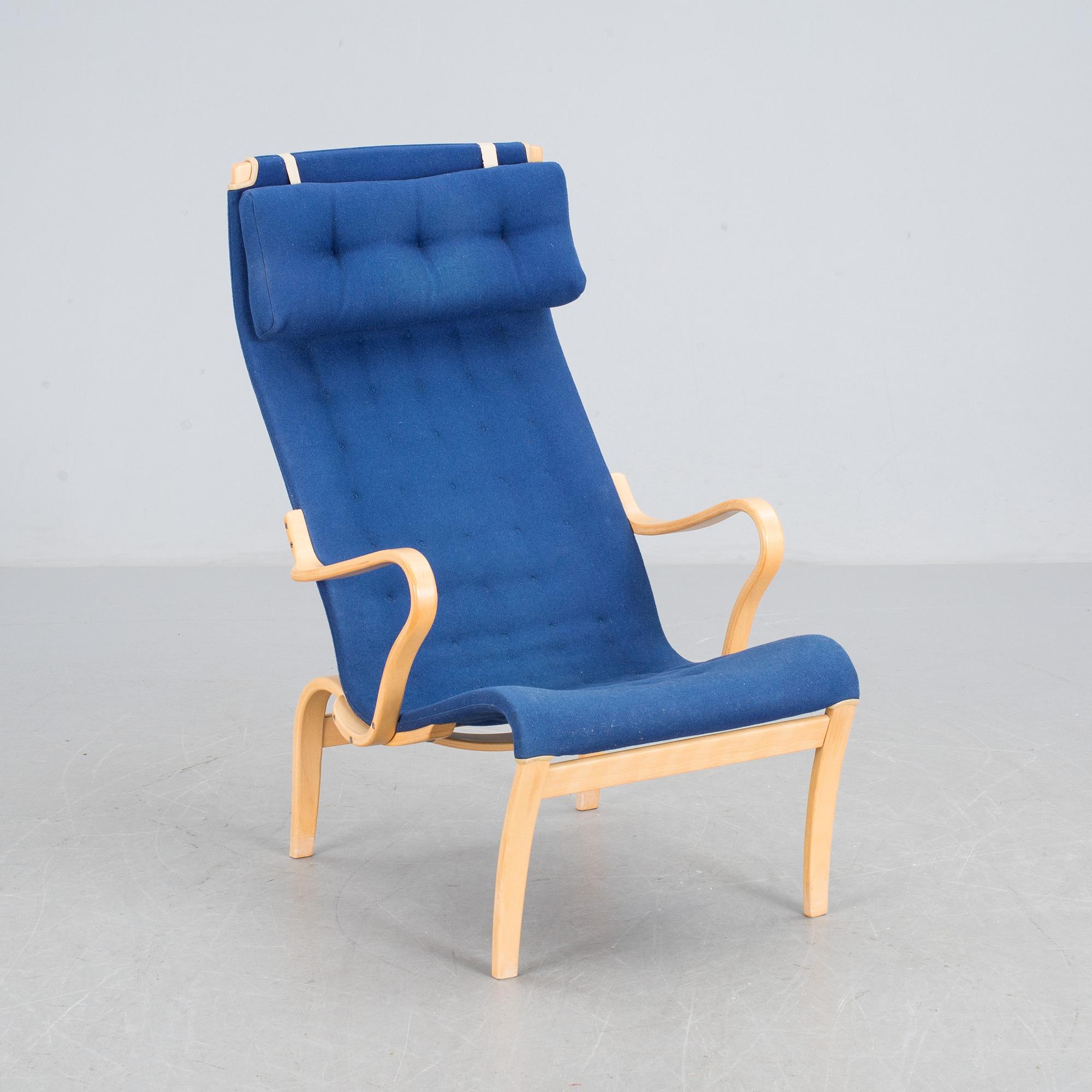 FÅTÖLJ, "Miranda", Bruno Mathsson, Värnamo.