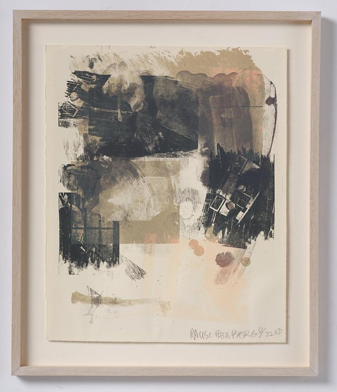 Robert Rauschenberg, "Storyline III" from: Reels (B + C).
