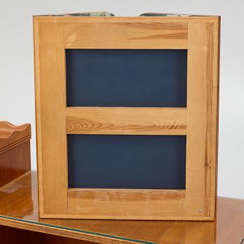 A dressing table with stool and mirror, Stil & Form Arkitektkontor för Möbler o. Inredningar, Stockholm, 1944.