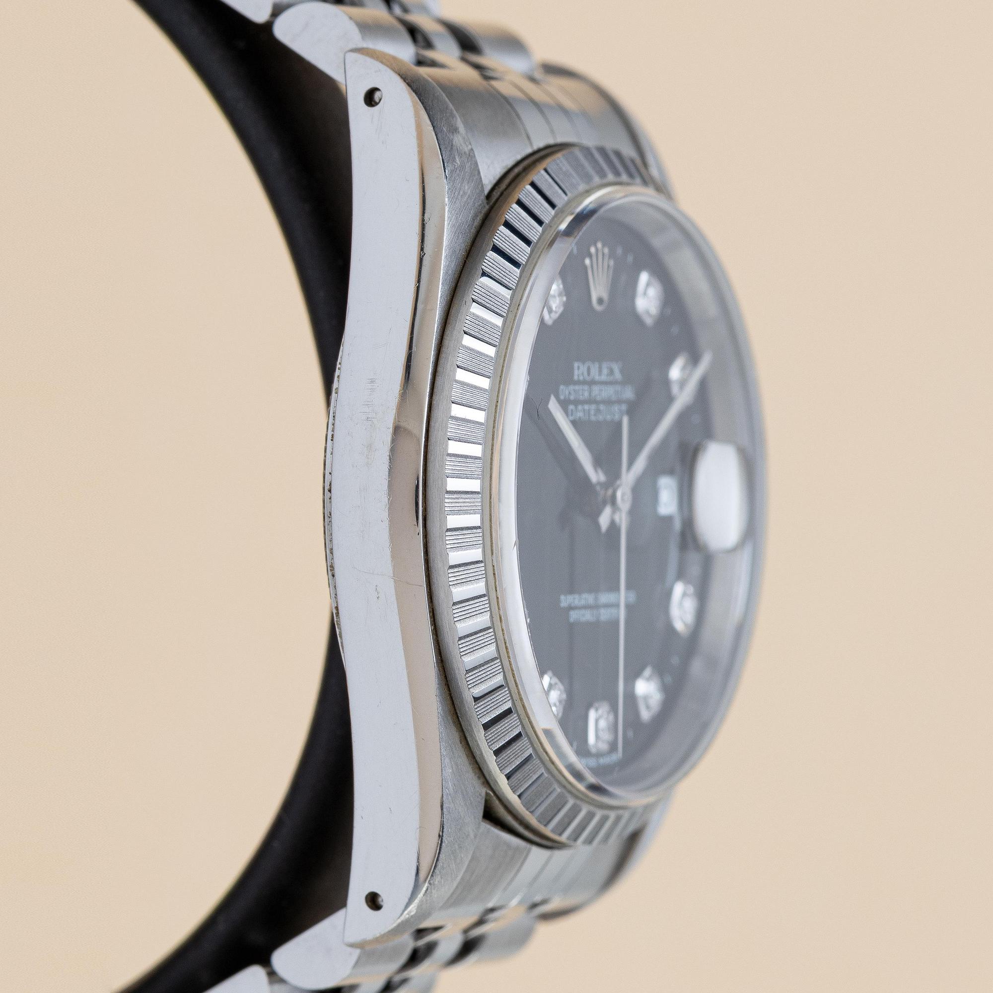 Rolex, Datejust, "Diamond Dial", ca 1987.