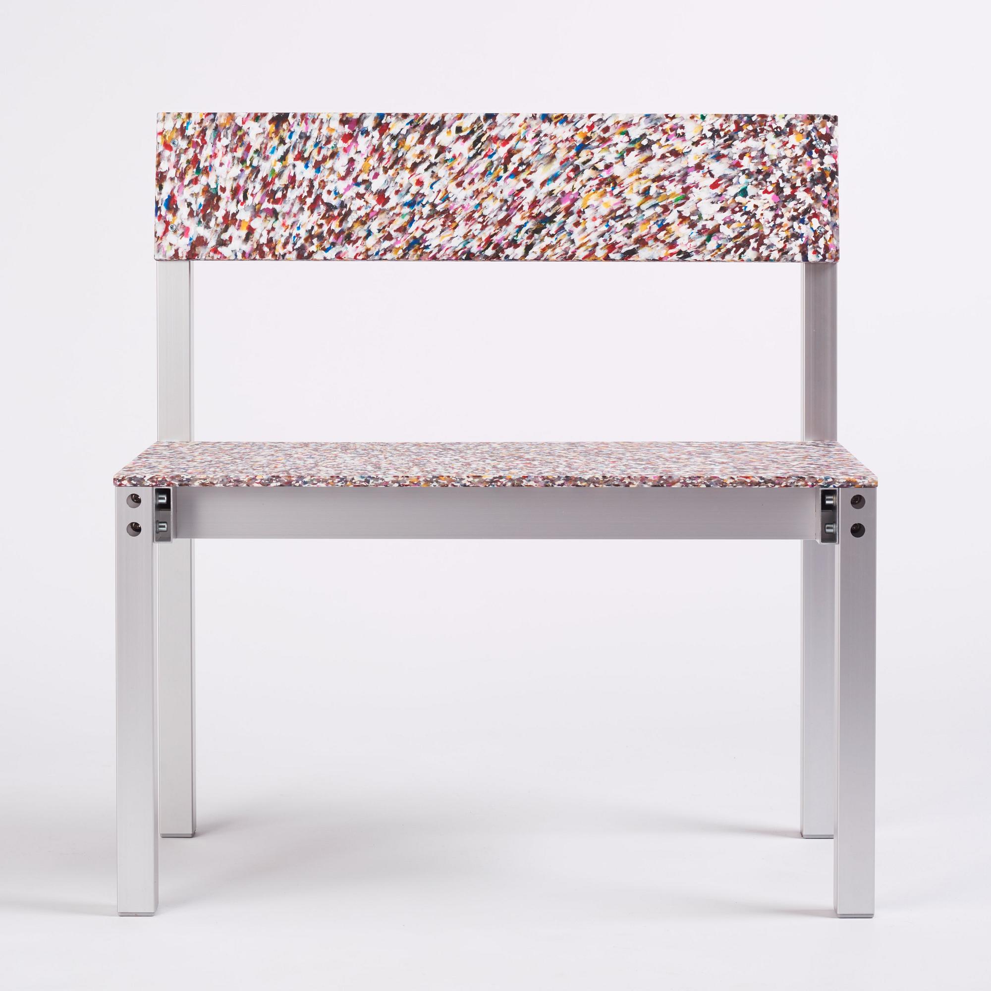 Fredrik Paulsen, bänk, unik, "Sofa One, Love Seat", JOY, 2024.