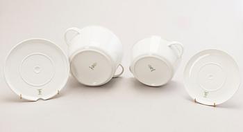 DINNERWARE, 61 pcs, 'Noblesse', porcelain, Hutschenreuther, Bavaria.