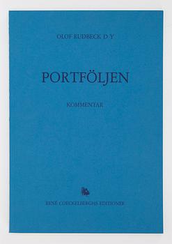 OLOF RUDBECK d.y., "Portföljen", numrerad 1244/1499,  René Coeckelberghs Editioner, 1986.