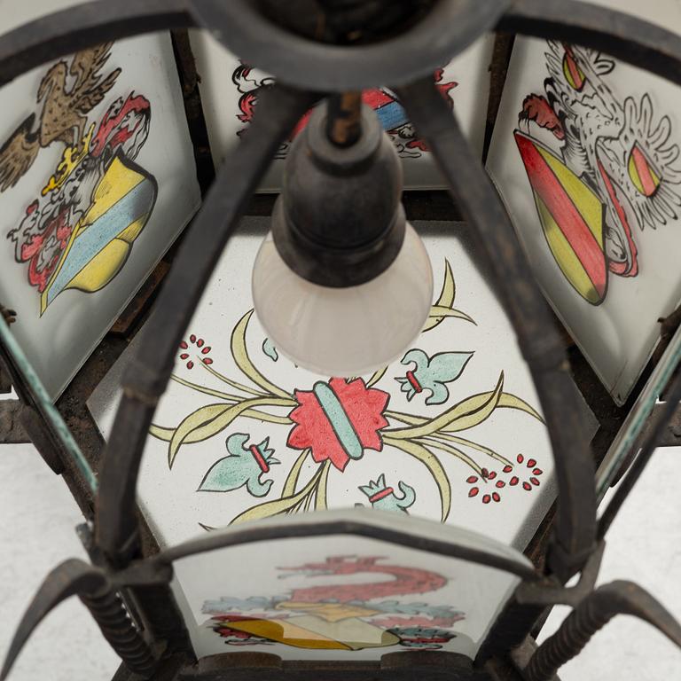 A ceiling light, first half of the 20th Century.