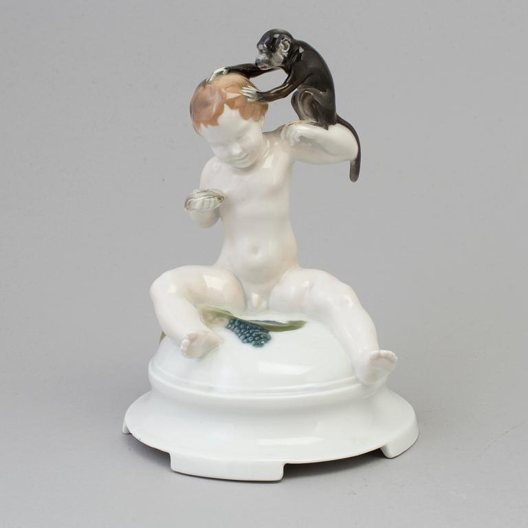 A ROSENTHAL FIGURINE.