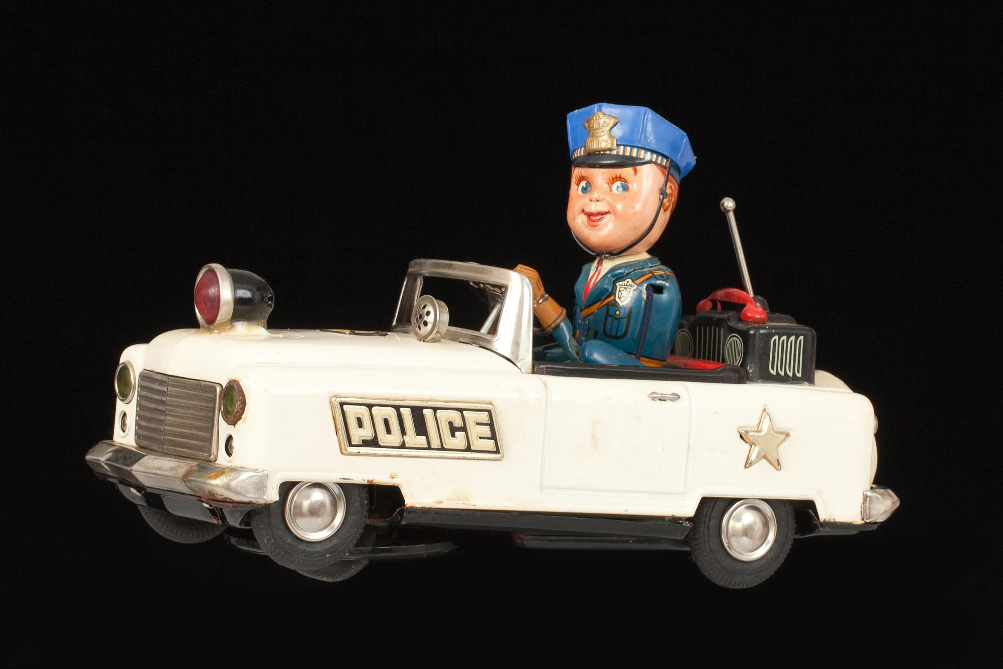 LEKSAKSBIL, plåt. 1900-talets mitt.